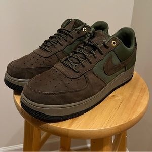 Nike Air Force 1 Olive/Brown